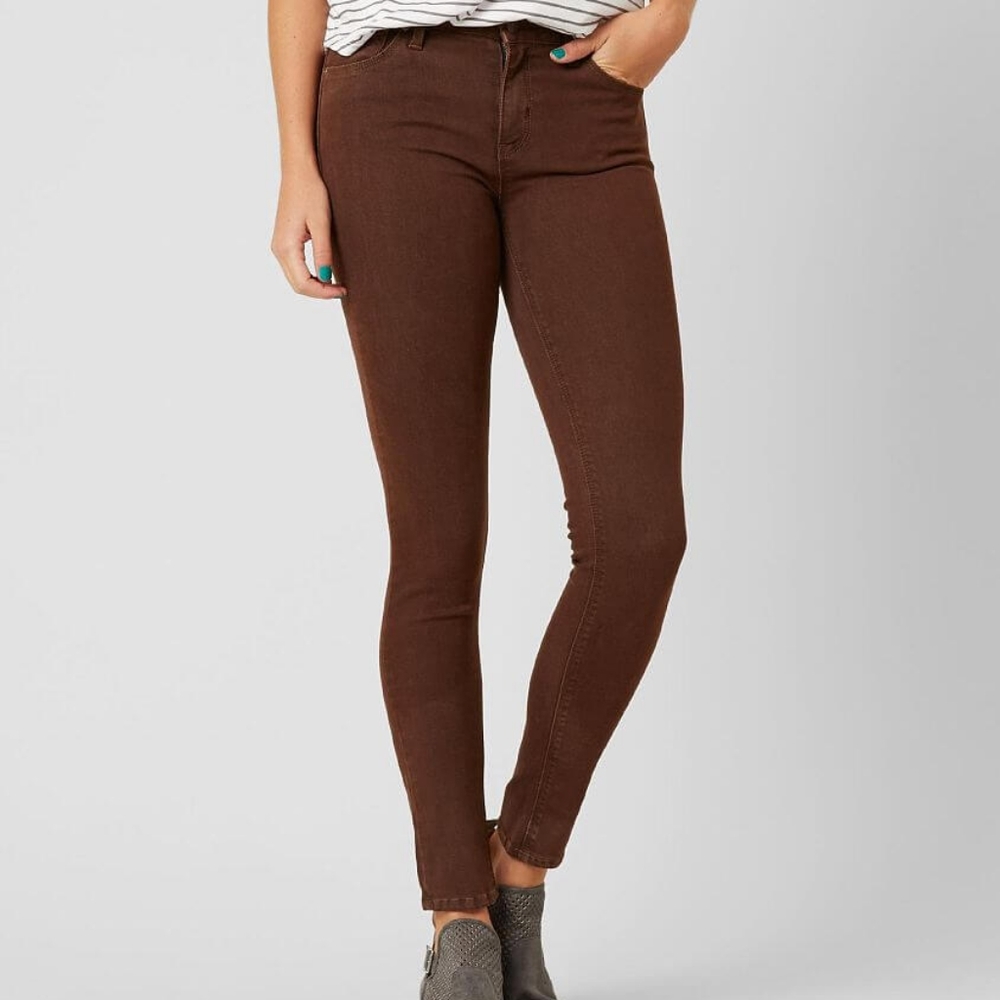 Mid-Rise Skinny Stretch Jean